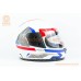 Шолом інтеграл BLD-825B L (59-60см), біло-червоний
