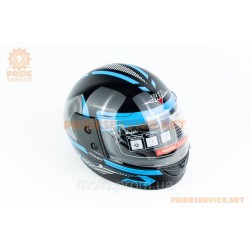 Шолом інтеграл BLD-825B S (55-56см), чорно-синій
