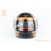 Шолом інтеграл BLD-825B М (57-58см), чорно-помаранчевий
