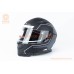 Шлем интеграл GLX-313 L (59-60см), чёрно-белый мат