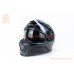 Шлем модуляр с откидным подбородком (стандарт DOT), выдвижные очки GLX-912 L (59-60см), чёрный