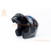 Шлем модуляр с откидным подбородком, выдвижные очки GLX-902 M (57-58см), чёрный