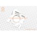 Кольца поршневые Honda DIO ZX65 44мм+0,25 (замки верхние)