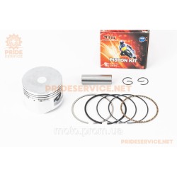 Поршень к-кт 110cc 52,4мм STD (палець 13мм) Поршень к-кт 110cc 52,4мм STD (палець 13мм)