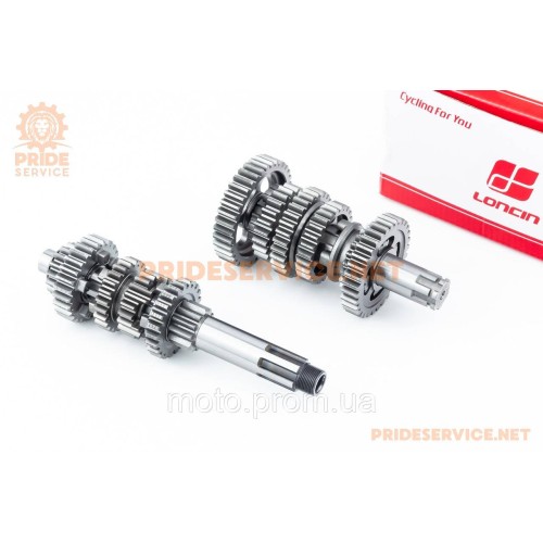 Loncin JL200-68A Коробка передач (два вали з шестернями) СВВ-200cc