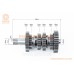 Loncin JL200-68A Коробка передач (два вали з шестернями) СВВ-200cc