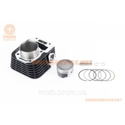 LIFAN LF175-10M/SR200/BTR 200 Цилиндр к-кт (цпг) CB175cc-62мм (высота цилиндра 64/93мм) (палец 14мм), чёрный LIFAN LF175-10M/SR200/BTR 200 Цилиндр к-кт (цпг) CB175cc-62мм (высота цилиндра 64/93мм) (палец 14мм), чёрный