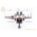 Коленвал+подшипники+шестерня CGB-200cc