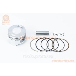 Поршень к-кт CG200cc 63,5мм STD (висота 45мм, палець 15мм) Поршень к-кт CG200cc 63,5мм STD (висота 45мм, палець 15мм)