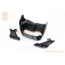 Shineray XY200GY/XY250GY-9А Пластик-обтекатель фары, чёрный NEW