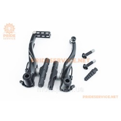 Гальмо V-brake 105мм (1 колесо), алюмінієве, чорне ALIVIO BR-T4000 Гальмо V-brake 105мм (1 колесо), алюмінієве, чорне ALIVIO BR-T4000