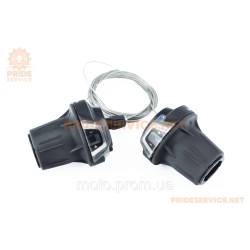 Перемикачі (грипшифт) 3x7 швидкості, чорні SL-RV300 Перемикачі (грипшифт) 3x7 швидкості, чорні SL-RV300