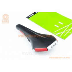 Сидіння MTB 280x155мм, чорно-червоне VL-4333 Сидіння MTB 280x155мм, чорно-червоне VL-4333