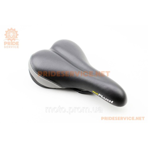 Сиденье MTB, чёрно-серое PLUSH VL-3126