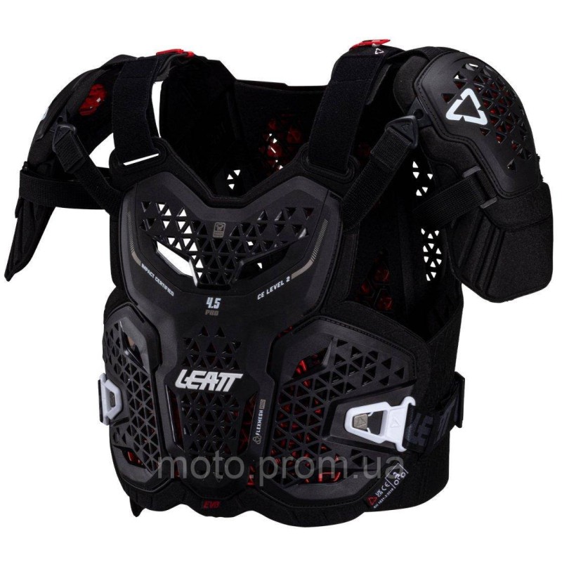 Захист тіла LEATT 4.5 PRO EVO Chest Protector Black L/XL