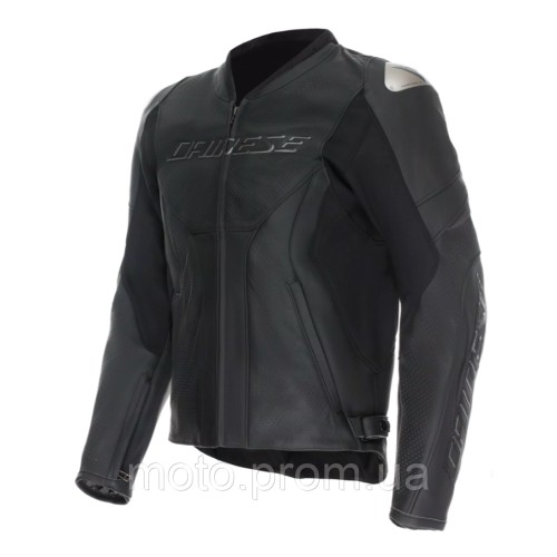 Мотокуртка Dainese RACING 5 PERF LEATHER JACKET BLACK BLACK BLACK 52