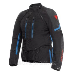 Мотокуртка Dainese SUPER ADVENTURE ABSOLUTESHELL JACKET BLACK BLACK BLUE 52