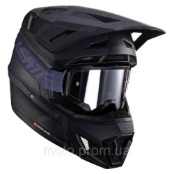 Мотошолом LEATT Moto 7.5 + Goggle Stealth L Мотошолом LEATT Moto 7.5 + Goggle Stealth L