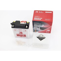 Акумулятор 6V11Ah 6N11A-3A кислотний (L120*W60*H130mm) Акумулятор 6V11Ah 6N11A-3A кислотний (L120*W60*H130mm)