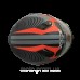 Шолом (інтеграл) Nenki FF-856, Matte Grey Red (M)
