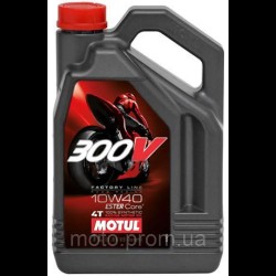 Масло Motul 300V 4T Factory Line Road Racing SAE 10W40 (4L) Масло Motul 300V 4T Factory Line Road Racing SAE 10W40 (4L)