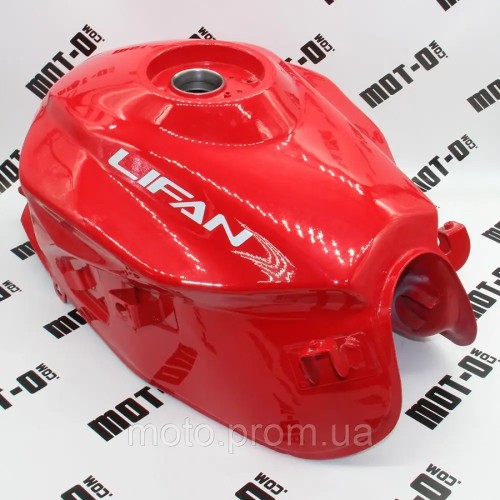 Бак топливный, красный глянец Lifan LF200-10S