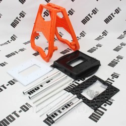 Мотопідставка Plastic&Aluminum, Motocross, помаранчева Мотопідставка Plastic&Aluminum, Motocross, помаранчева