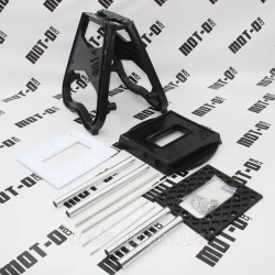 Мотопідставка Plastic&Aluminum, Motocross, чорна Мотопідставка Plastic&Aluminum, Motocross, чорна