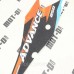 Наклейки на пластик (комплект), оранж.-голубой KOVI 250-4Т (CB250 ADVANCE)