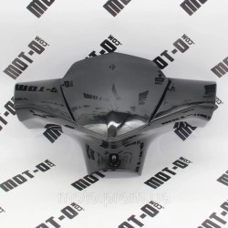 Обтекатель поворотов+накладка (голова), черный FADA JOG-N YB125T-3