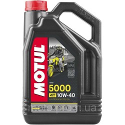Масло Motul 5000 4Т SAE 10W40 (4L) Масло Motul 5000 4Т SAE 10W40 (4L)