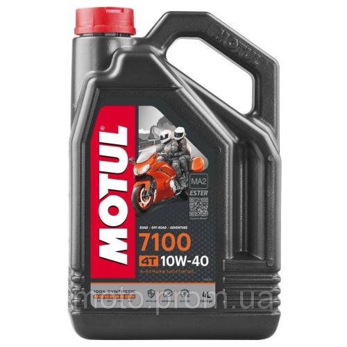 Масло Motul 7100 4Т SAE 10W40 (4L)