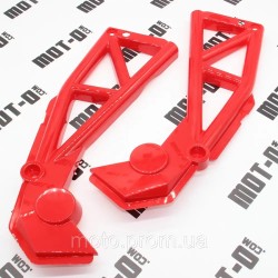 Пластиковая защита рамы (л+п), красная RTS250-N (Xtreet 250)
