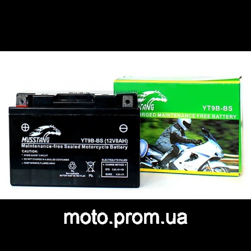 Аккумулятор гелевый YT9B-BS 12V 8Ah