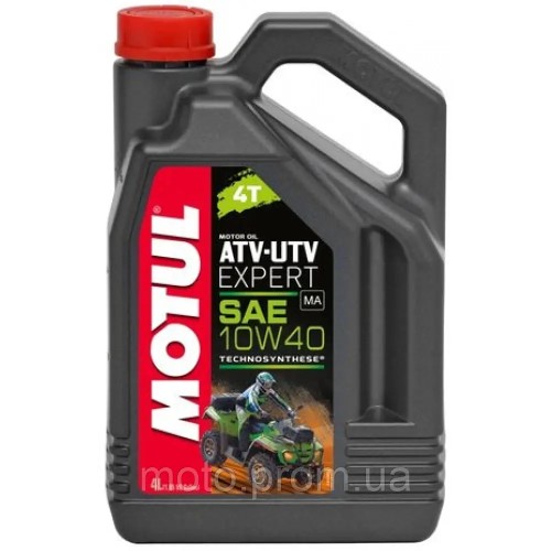 Масло Motul ATV-UTV Expert 4T 10W40 (4L)