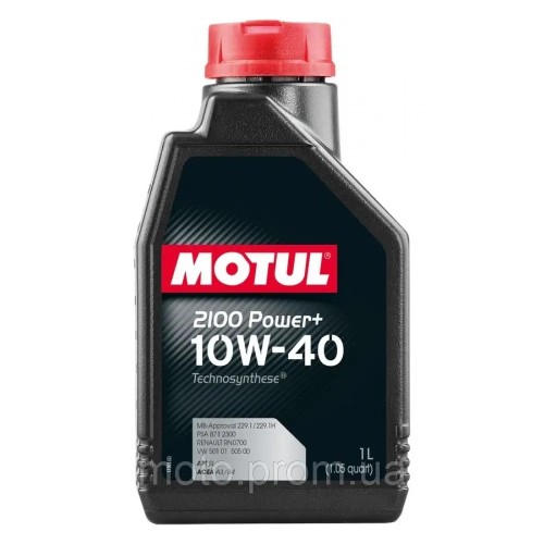 Масло Motul 2100 Power+ 10W40 (1L)