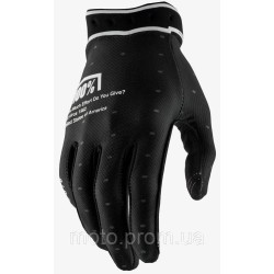 Перчатки 100% RIDEFIT Glove [Dark Black], S (8)