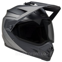 Шолом BELL MX-9 Adventure Helmet - BLACKOUT [Grey], XXL