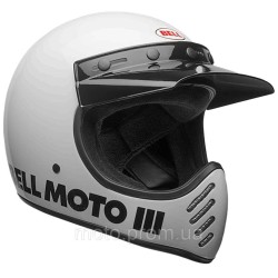 Шолом BELL MOTO-3 Helmet [White], L