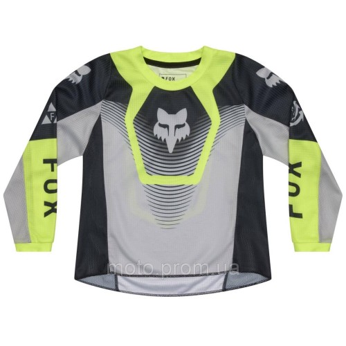 Дитяча джерсі FOX 180 Kids Jersey - COLLECT [Grey], KS