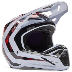 Шолом FOX V1 Helmet - KAIROS [Flo Red], S