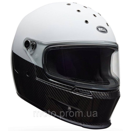Шолом BELL ELIMINATOR Carbon Helmet - DIVERGE [White], L