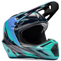 Шолом FOX V3 RS Helmet - CANVAS [Aqua], L