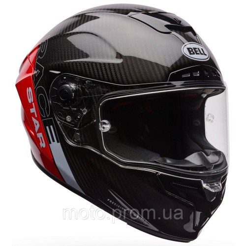 Шолом BELL RACESTAR DLX Flex® Helmet - STRIKE [Red], L