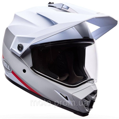Шолом BELL MX-9 Adventure Helmet - TRAIL [White], XL