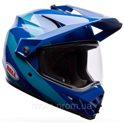 Шолом BELL MX-9 Adventure Helmet - MOTION [Blue], L