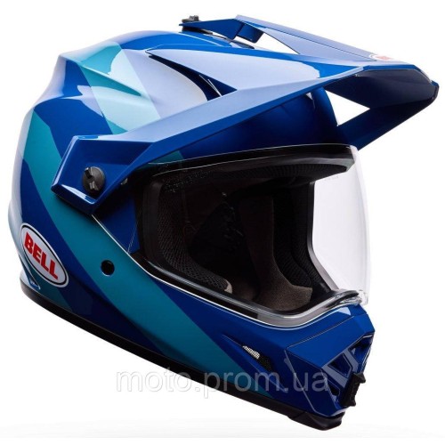 Шолом BELL MX-9 Adventure Helmet - MOTION [Blue], L