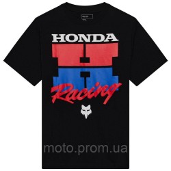 Футболка FOX Short Sleeve Tee - HONDA® [Black], L