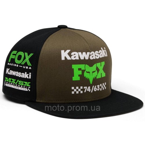 Кепка FOX Youth SnapBack Hat - KAWI® [Black], One Size