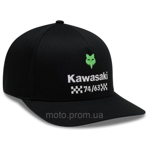 Кепка FOX FlexFit Hat - KAWI® [Black], L/XL